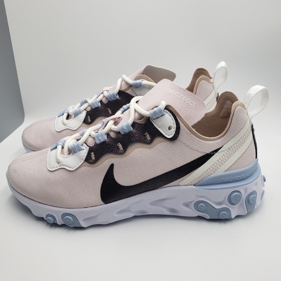 nike react element 55 barely rose